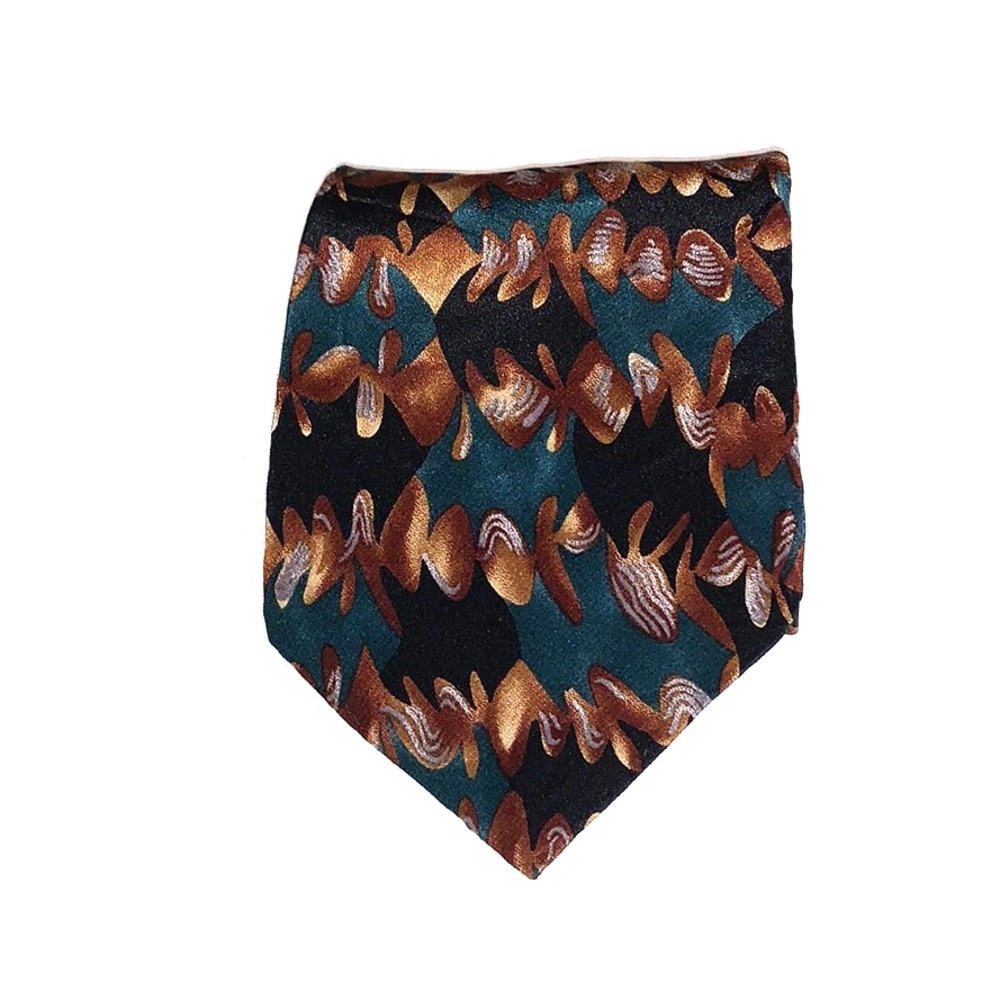 Cocktail Collection Patterned Silk Tie NWOT